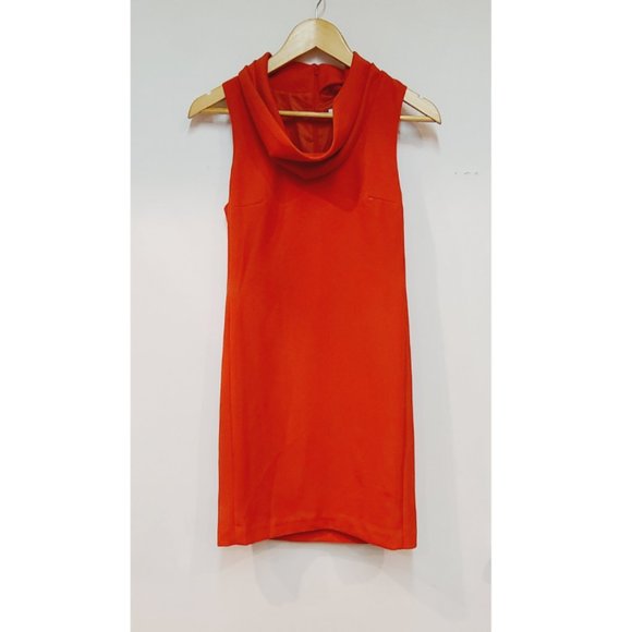 J. Crew Dresses & Skirts - NWT J Crew Red Cowl Neck Sheath Sleeveless Dress